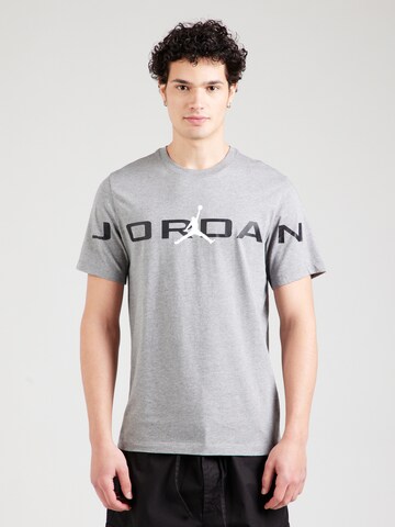 Maglietta 'AIR' di Jordan in grigio: frontale