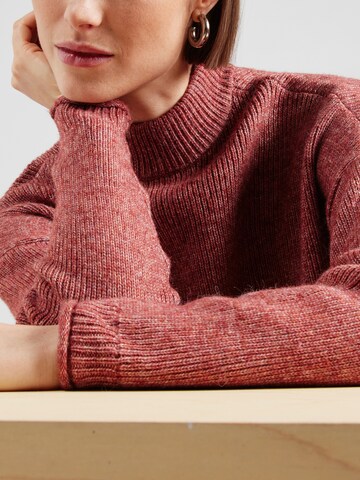 VERO MODA Sweater 'VMELIF' in Red