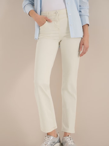 CECIL Bootcut Jeans 'Toronto' i beige: framsida
