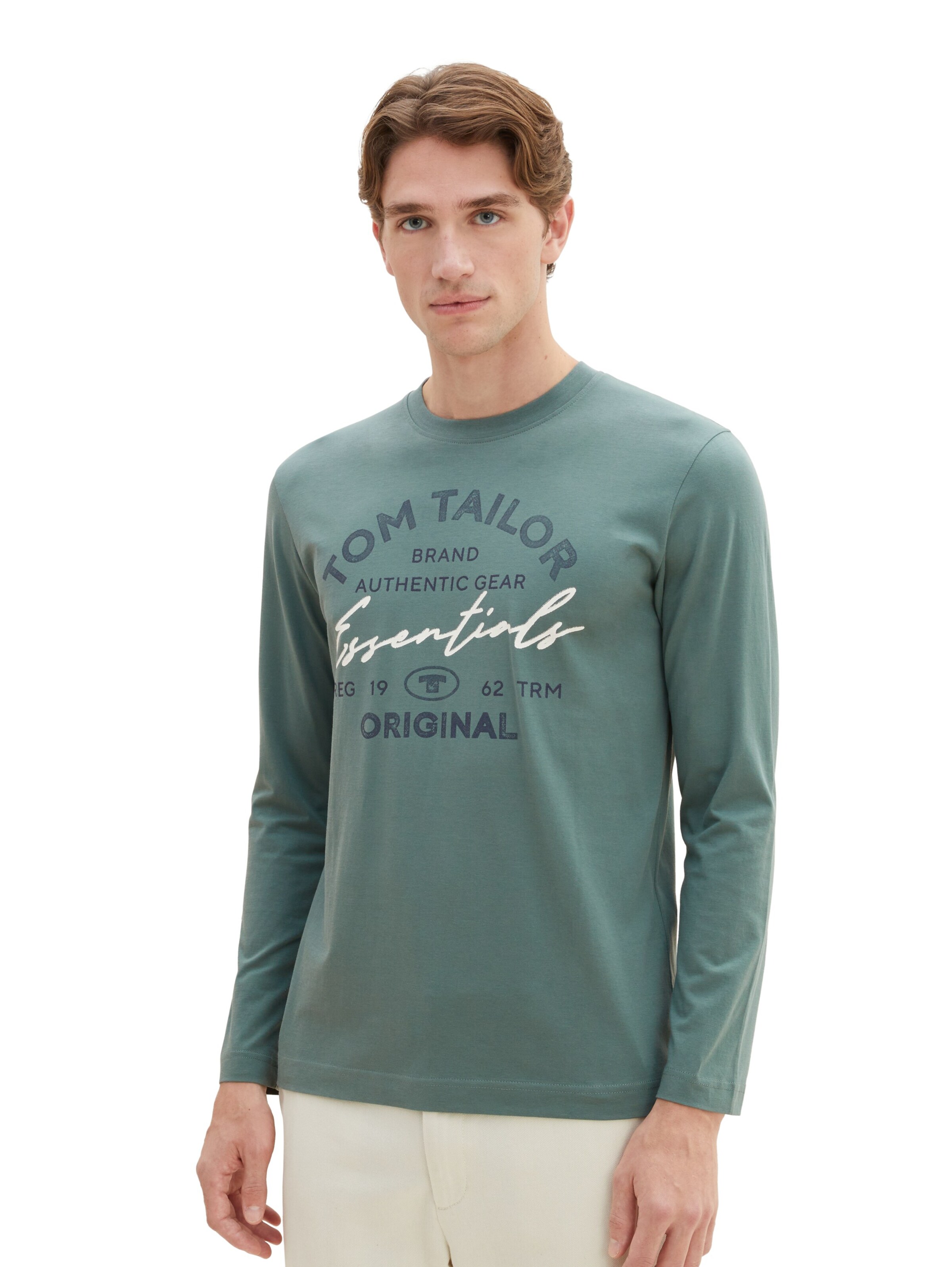 TOM TAILOR Shirt in Green