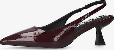 SACHA Pumps in weinrot, Produktansicht