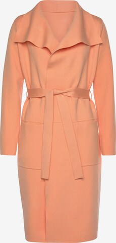 Manteau mi-saison LASCANA en orange : devant