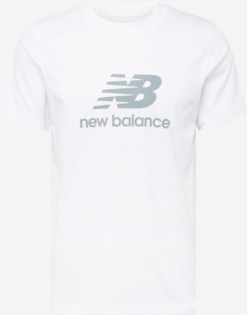 new balance Μπλουζάκι σε λευκό: μπροστά