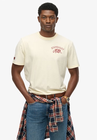 Superdry Shirt 'Trade Tools' in Wit: voorkant