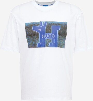 HUGO T-Shirt 'Nedary' in Weiß: predná strana