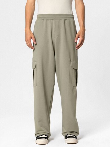 Regular Pantalon 'Geranium' VAMOS CLO en vert : devant