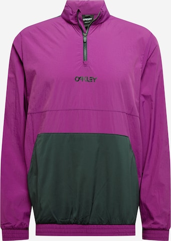 Veste de sport OAKLEY en violet : devant