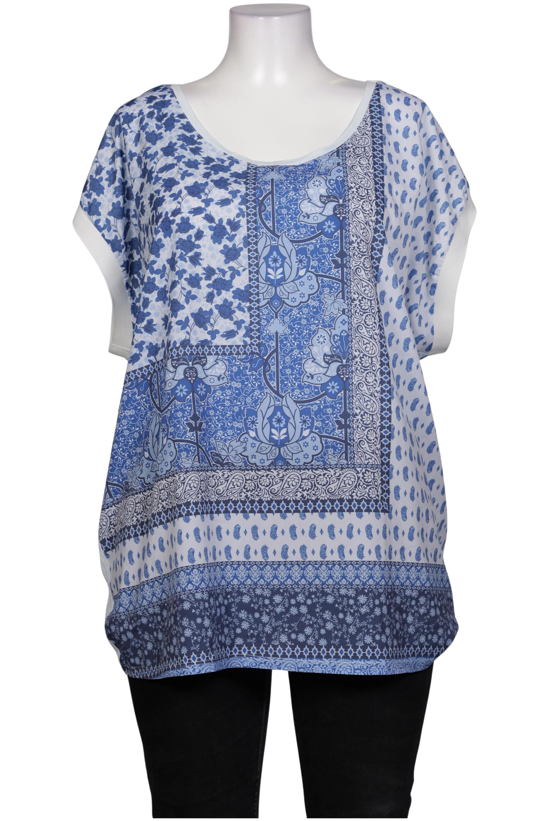 SHEEGO Bluse 6XL in Blau: Vorderseite