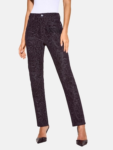 Slimfit Jeans de la Friends Like These pe negru: față