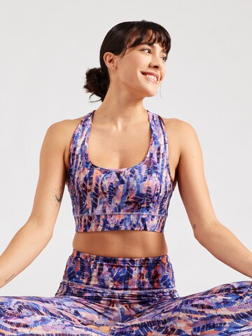 Bustier Soutien-gorge de sport Hey Honey en bleu : devant