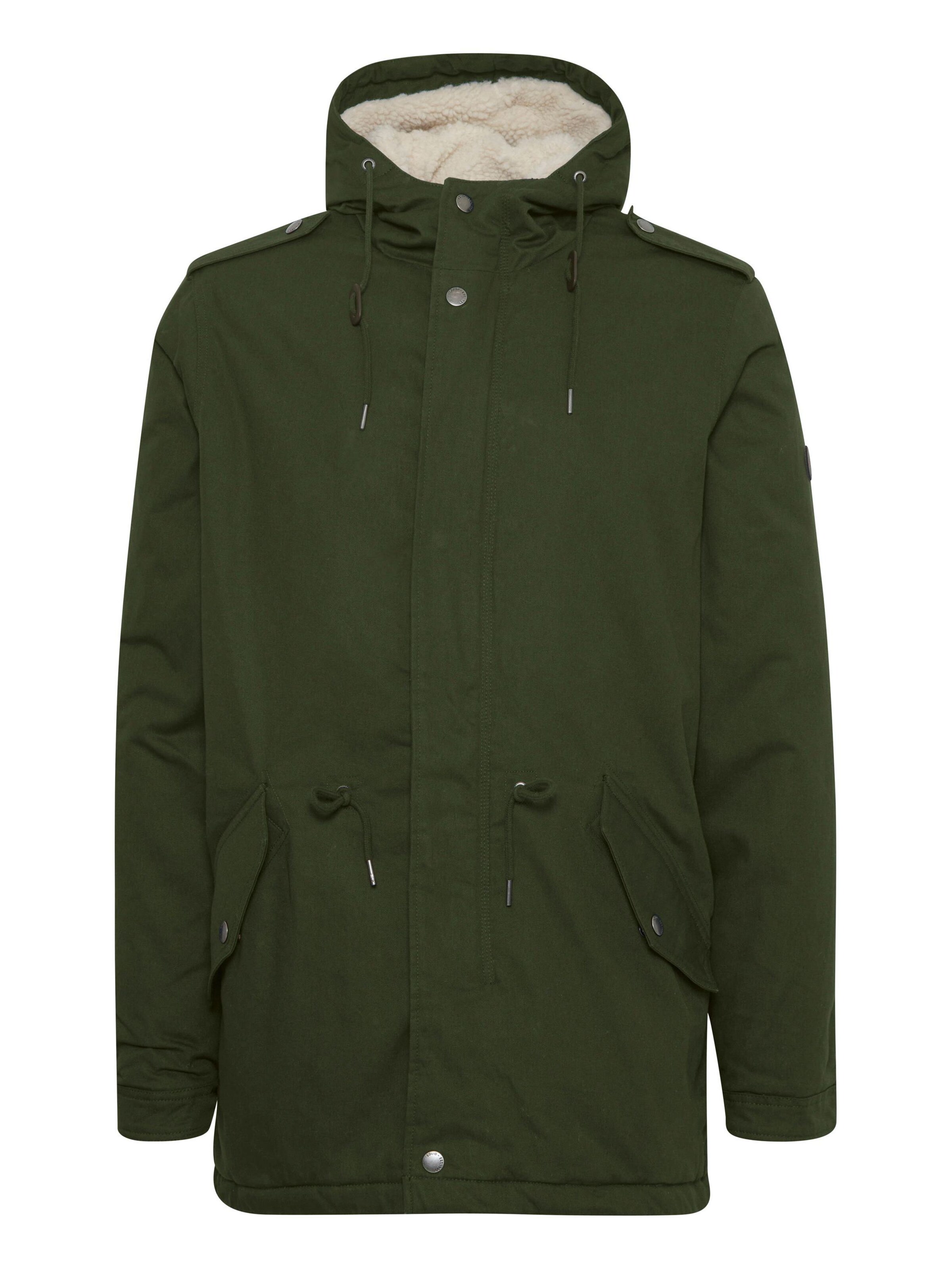 !Solid - Parca de invierno 'Darnell' en verde: frente