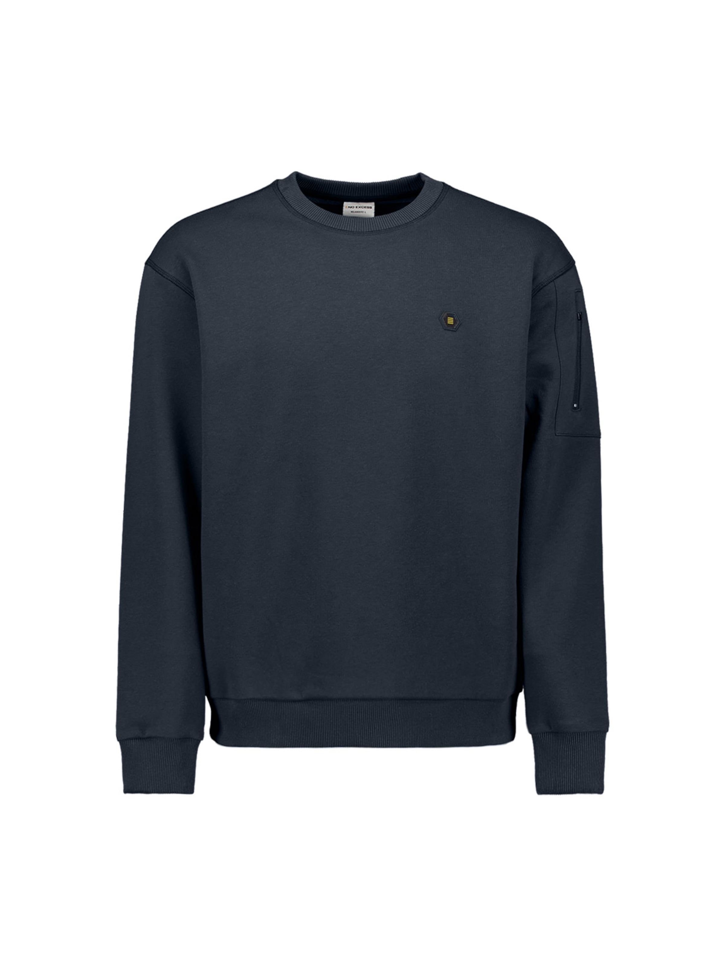 No Excess Sweater in Black: front