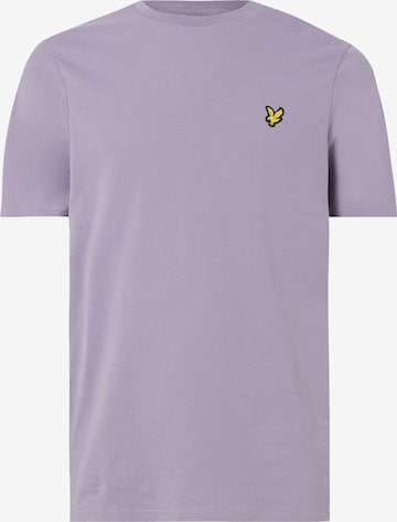 T-Shirt Lyle & Scott en violet : devant