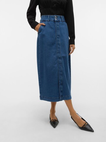 VERO MODA Rok 'JULIA' in Blauw