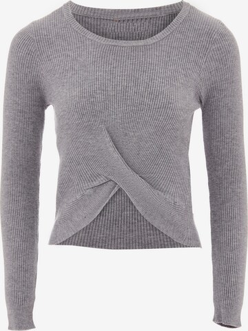 NALLY Sweater in Grey: front