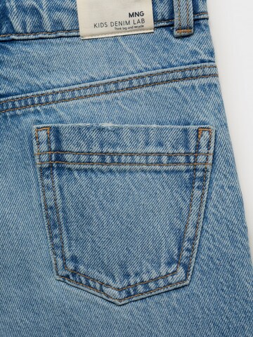 MANGO KIDS Wide leg Jeans in Blue