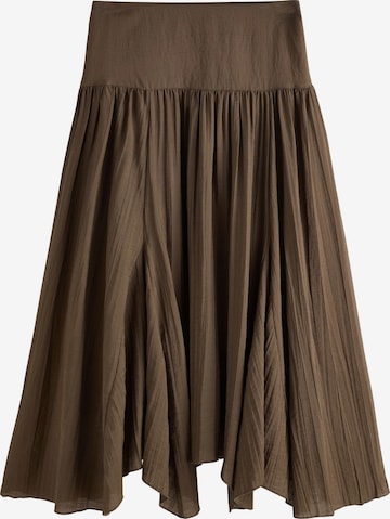 Jupe Next en marron : devant