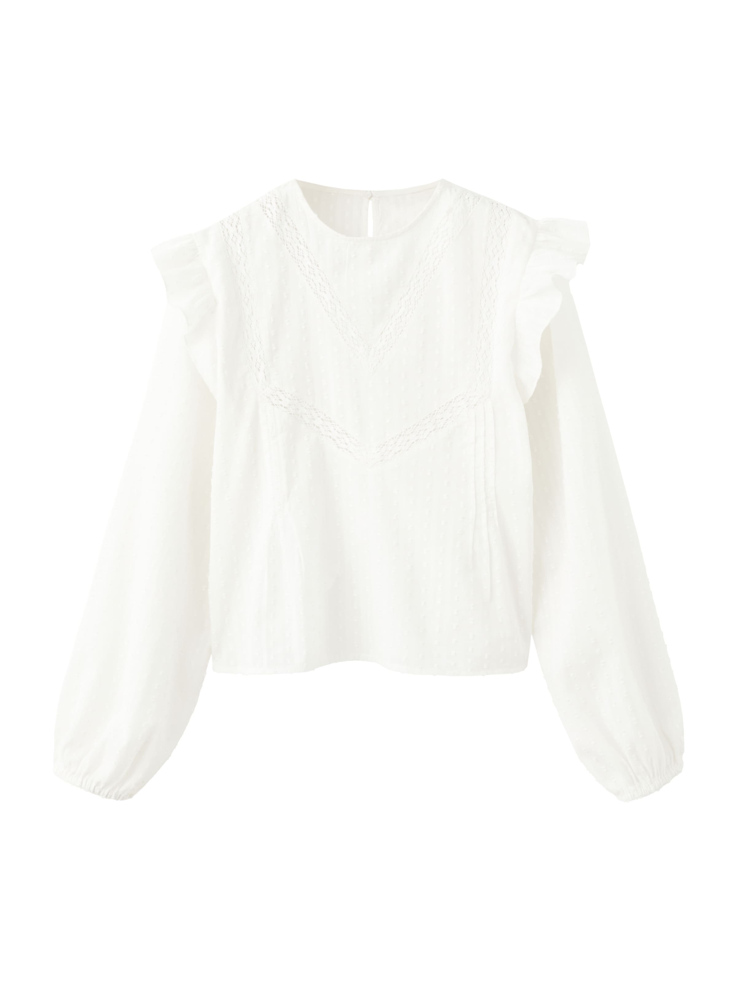 Camicia da donna 'Luz' MANGO TEEN di colore offwhite, Visualizzazione prodotti