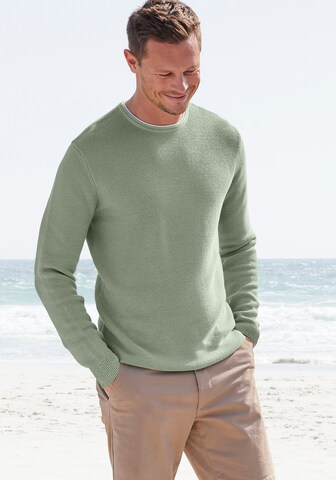 Authentic Le Jogger Pullover in Grün: Vorderseite