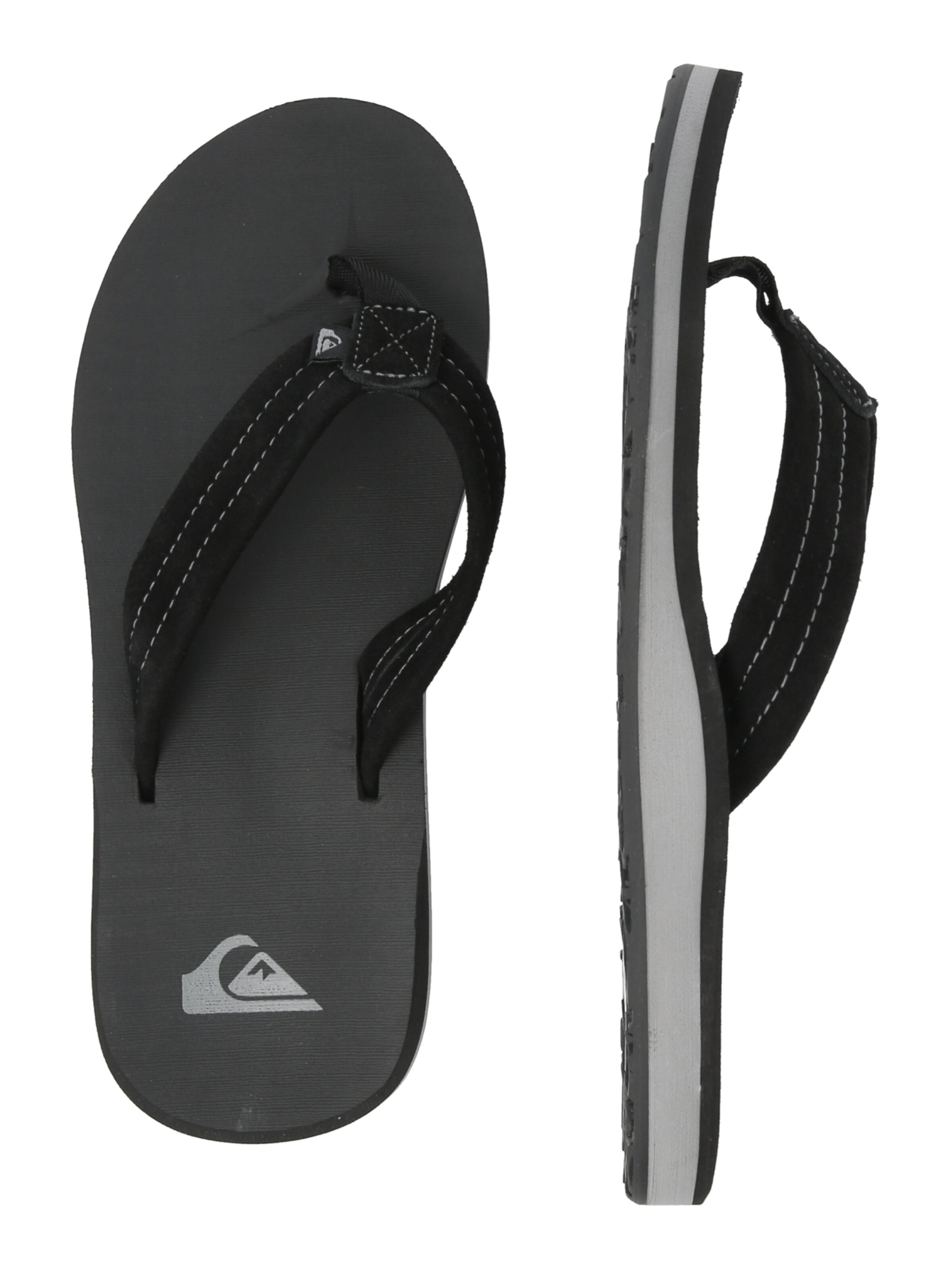 QUIKSILVER Σαγιονάρες διχαλωτές 'CARVER' σε μαύρο