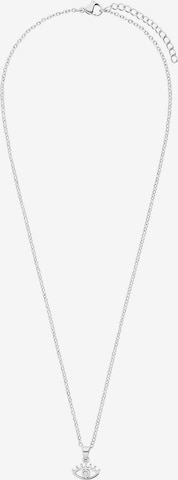 Lucardi Necklace 'Statement' in Silver: front