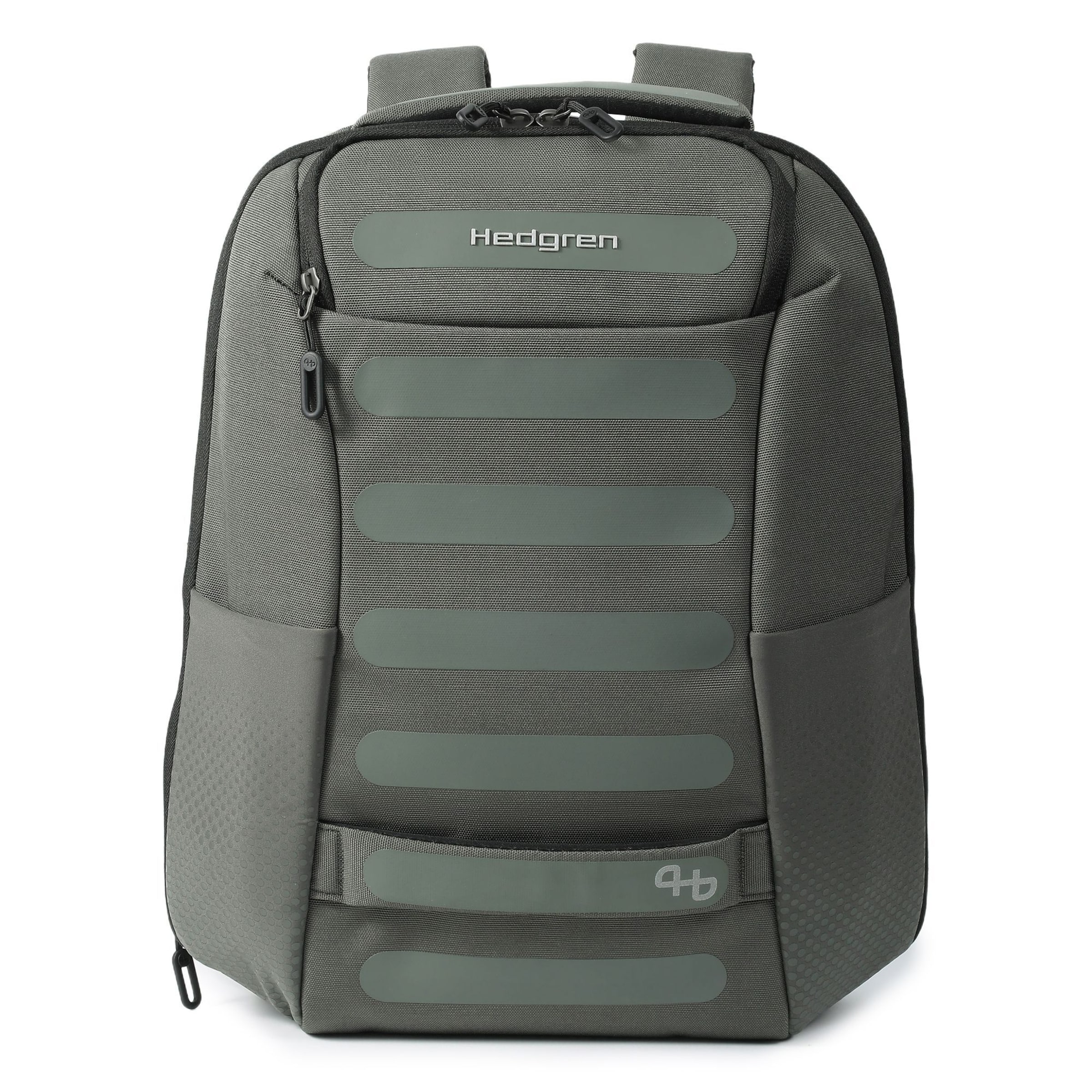 Zaino di Hedgren in grigio: frontale