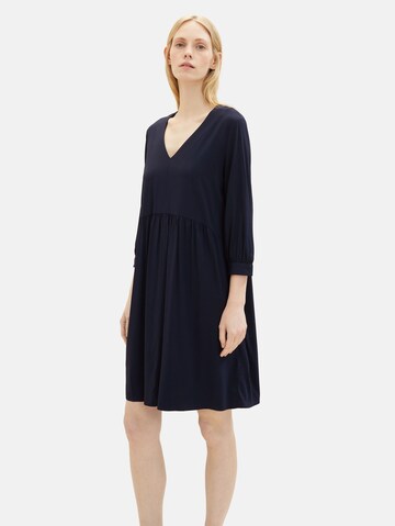 Robe TOM TAILOR en bleu : devant