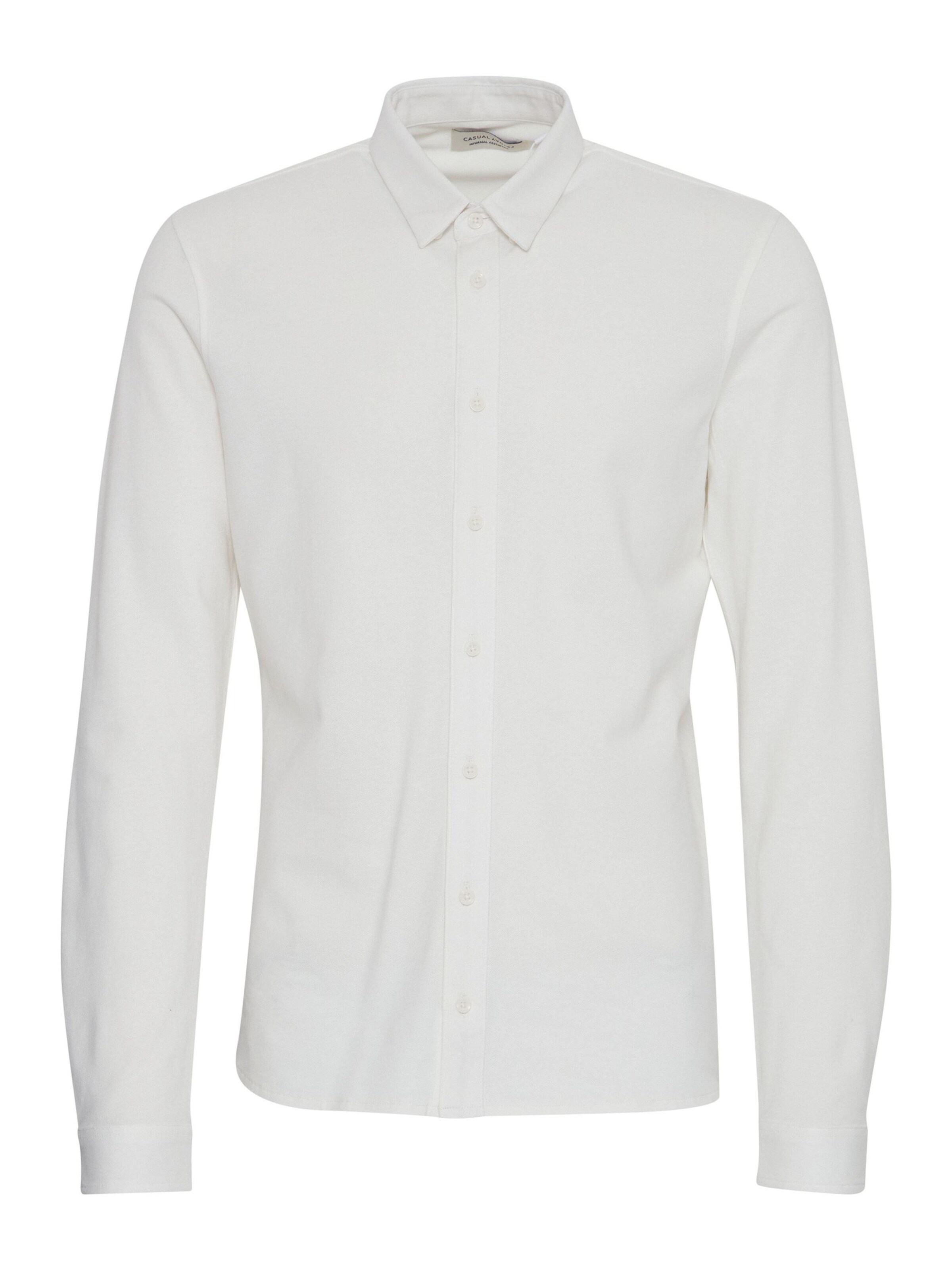 Casual FridaySlim Fit Košulja 'CF Arthur' - bijela boja: prednji dio