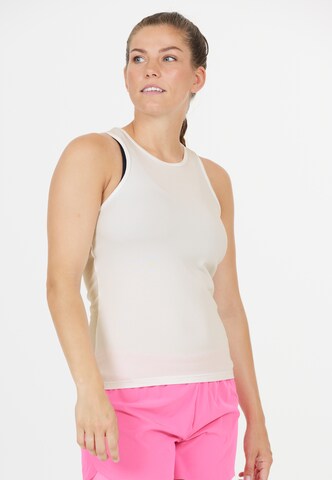 ENDURANCE Sporttop 'Viv' in Wit: voorkant