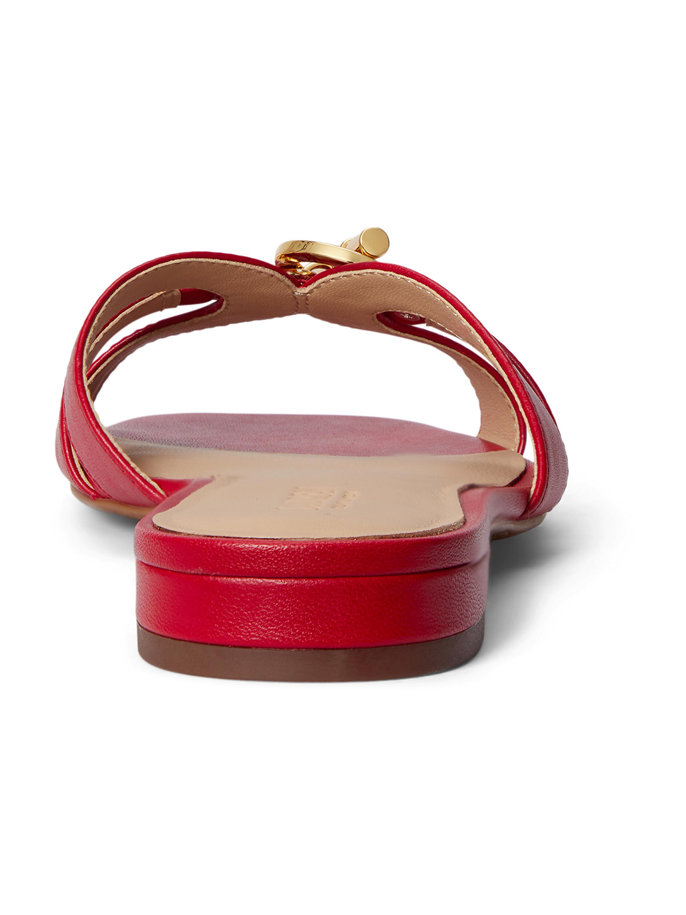 Lauren Ralph Lauren Mule 'BLAIKE' in Red