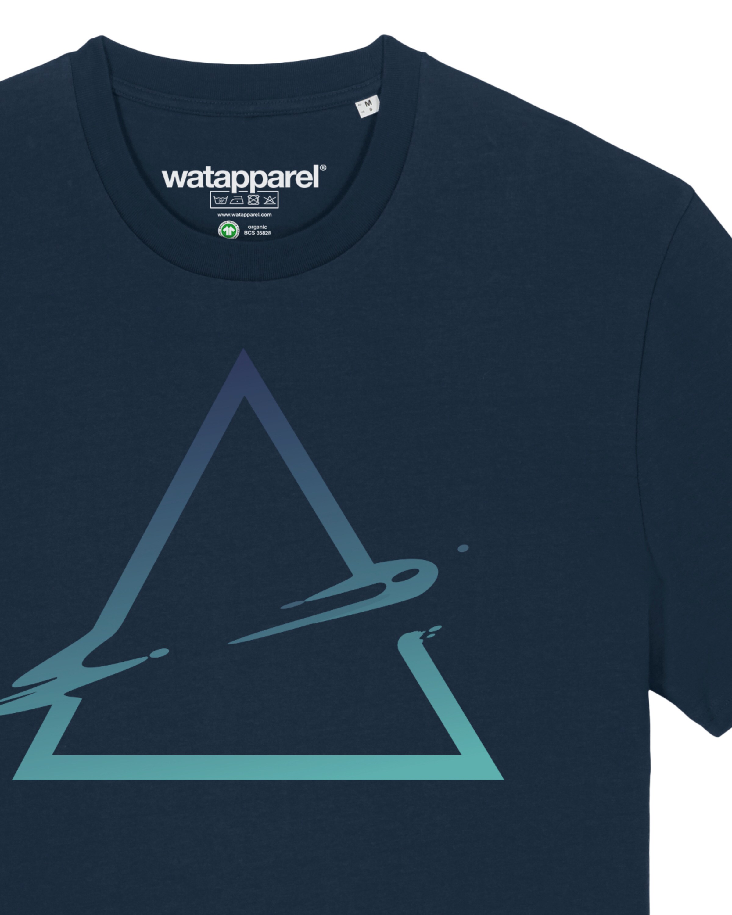 Watapparel Shirt ' Triangle ' in Blue