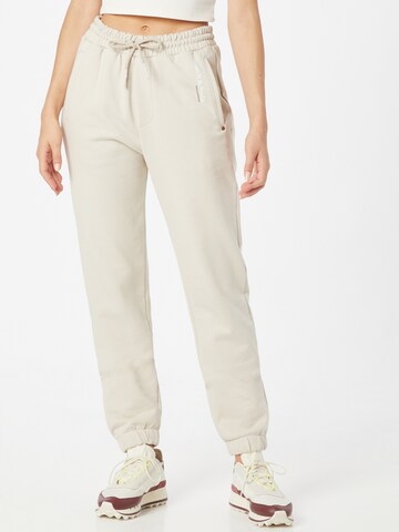 SCOTCH & SODA Tapered Trousers in Beige: front