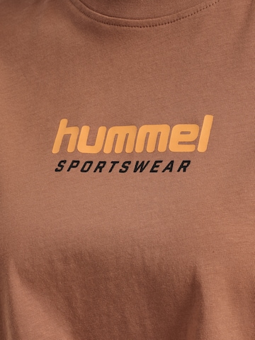 Hummel T-Shirt 'Lgc Malu' in Braun