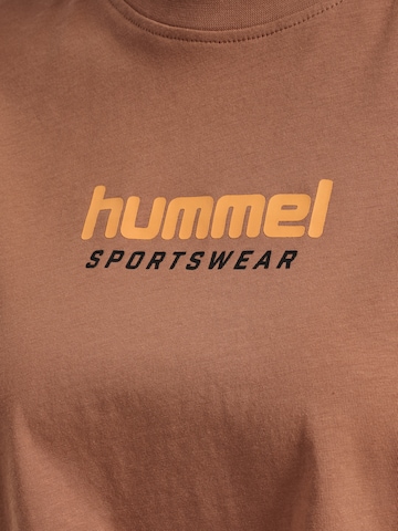 T-shirt Hummel en marron