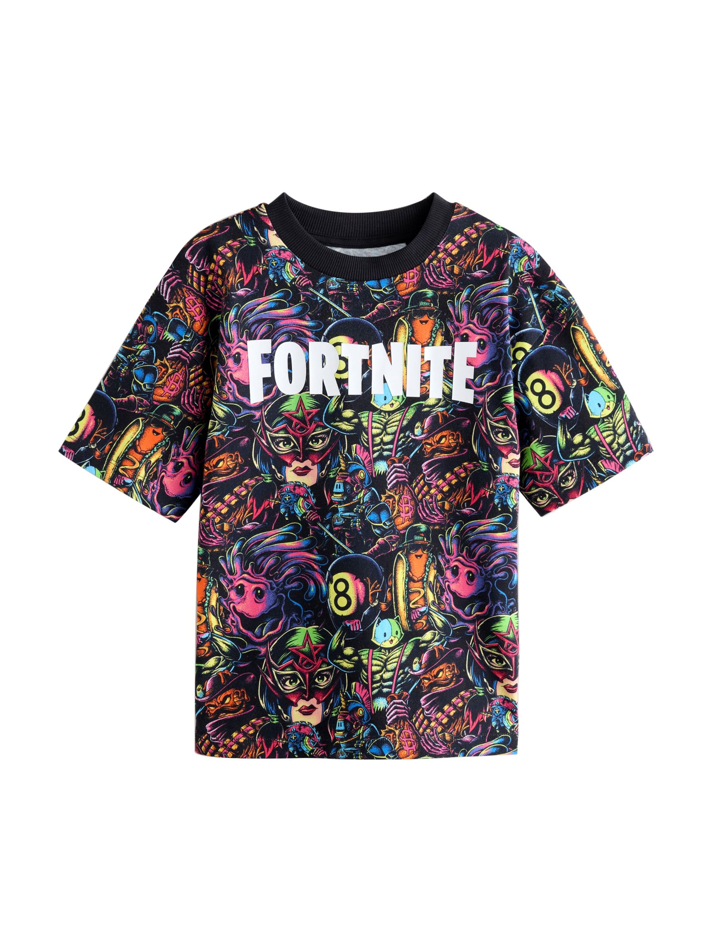 Next Tričko 'Fortnite' – mix barev: přední strana