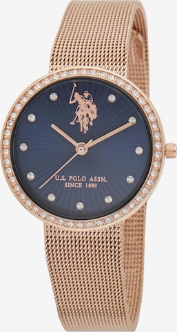 U.S. POLO ASSN. - Reloj analógico 'Giselle' en oro: frente