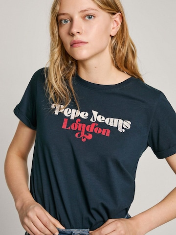 Pepe Jeans T-Shirt 'Olivia' in Blau