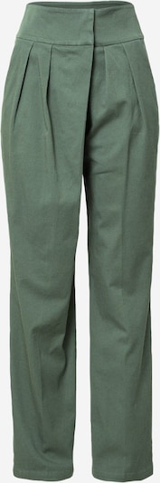 florence by mills exclusive for ABOUT YOU Pantalon 'Viola' en vert foncé, Vue avec produit