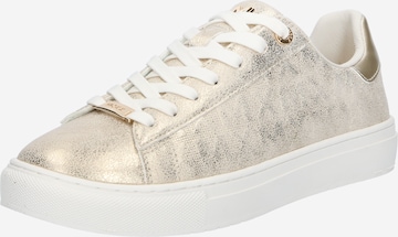 MEXX Sneakers laag 'Loua' in Goud: voorkant