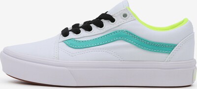 VANS Sneaker 'Comfy Cush' in azur / neongrün / schwarz / weiß, Produktansicht