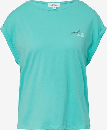 s.Oliver Shirt in Blau: Vorderseite