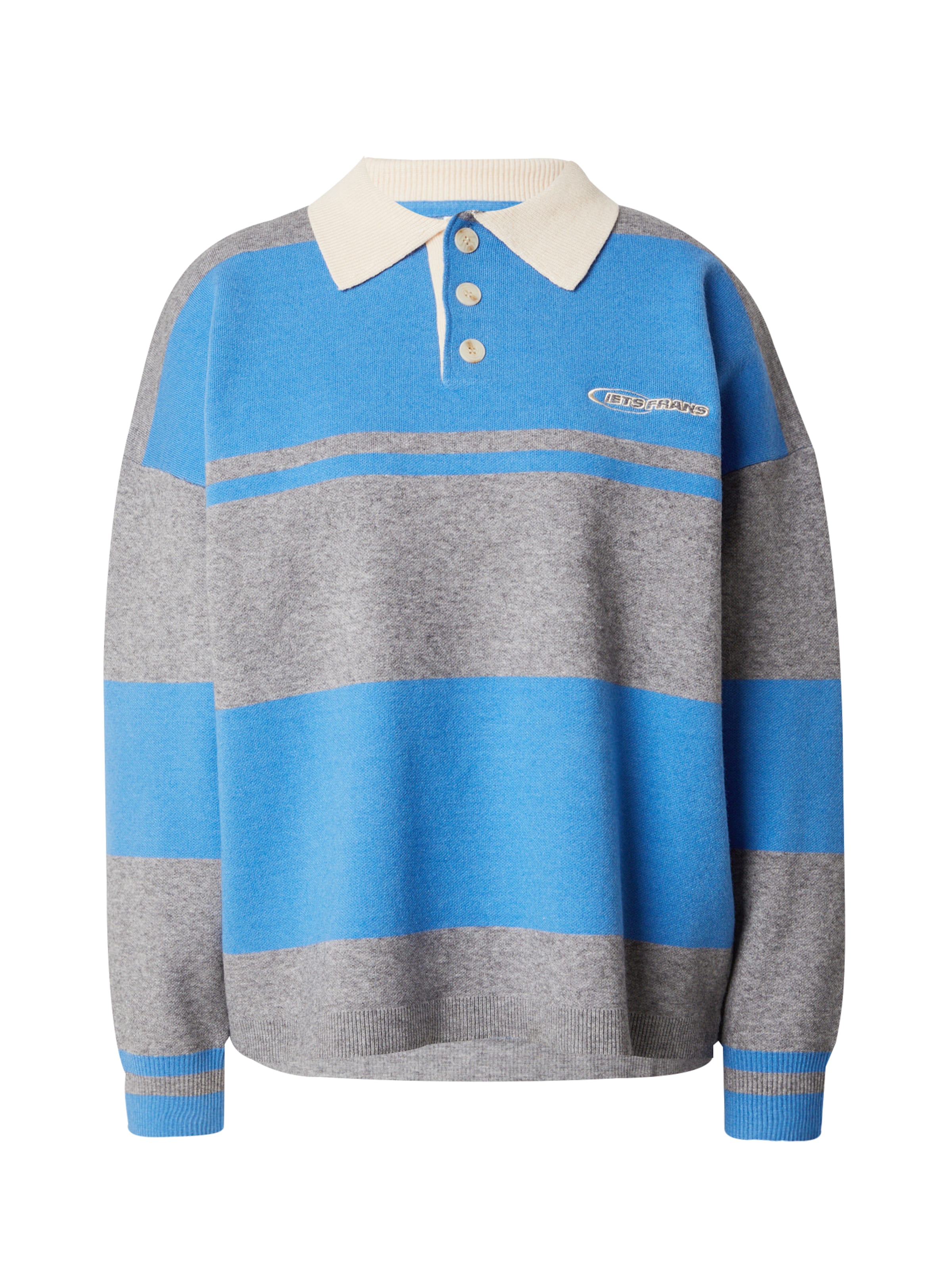 iets frans - Pullover em cinzento: frente