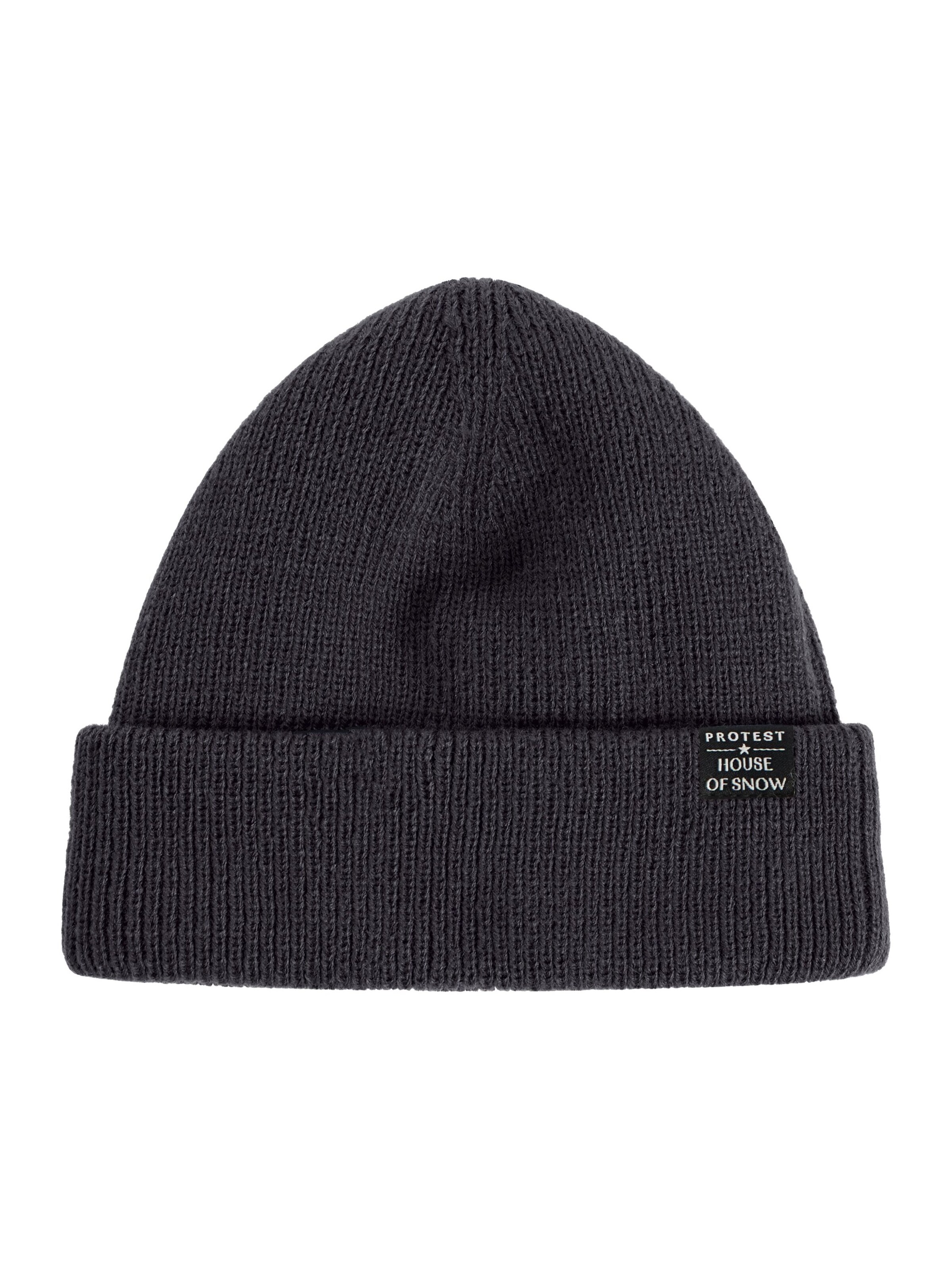 PROTEST Mütze 'PRTKobuk'‌‌ in Grau: Vorderseite