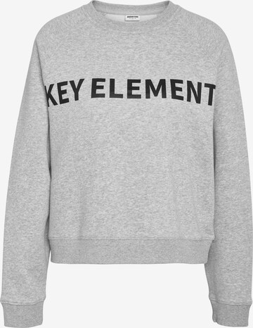 Noisy may Sweatshirt 'ALDEN' in Grey: front