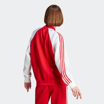 ADIDAS ORIGINALS Sweatvest 'Adicolor Classics' in Rood