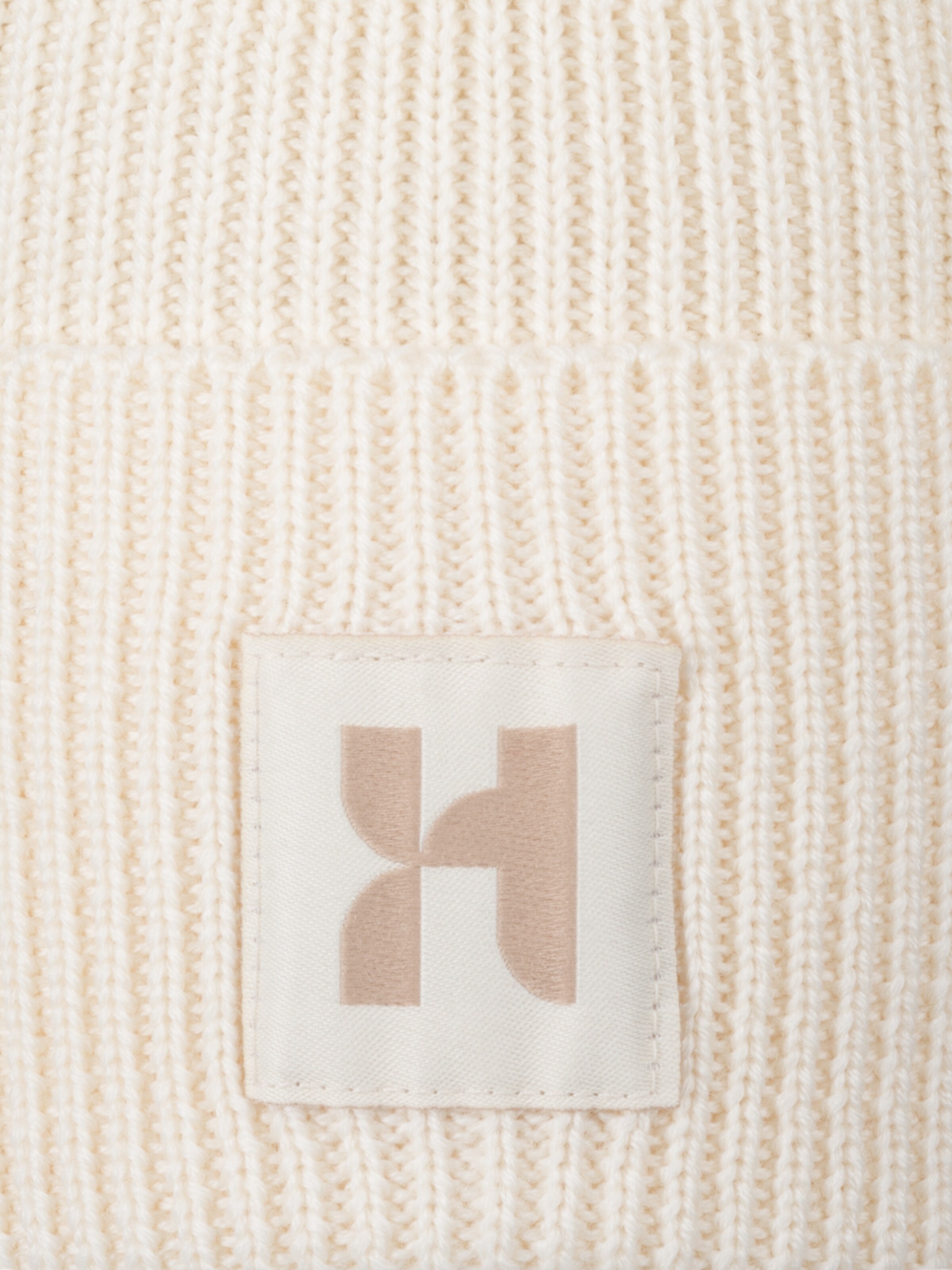 Hatland Beanie 'Darik RWS' in White
