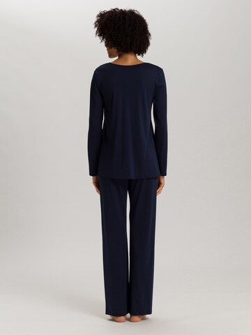 Pyjama ' Cotton Silk ' Hanro en bleu