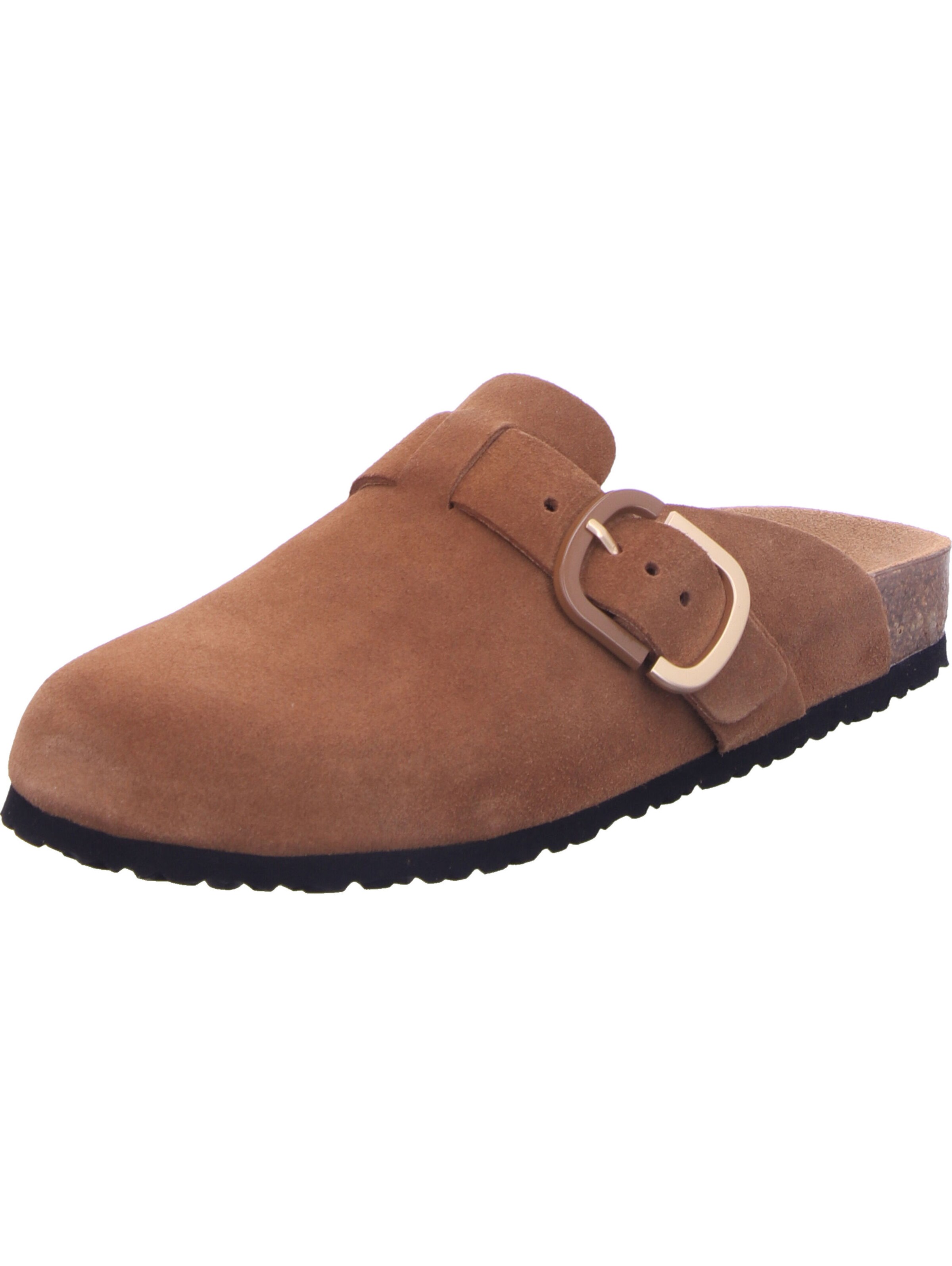 Zoccoletto di Tamaris in marrone: frontale