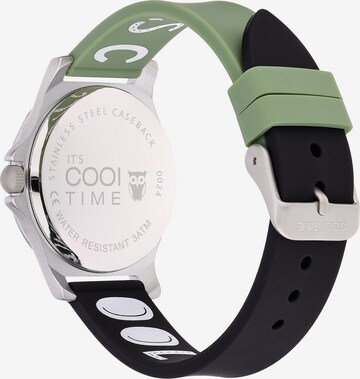 Cool Time Horloge in Groen