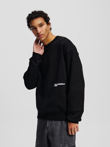 KARL LAGERFELD JEANS Sweatshirt i svart